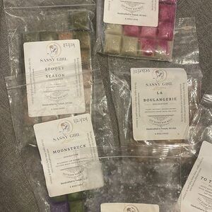 Mix of SGA brittles!  High end, highly scented vendor wax for your wax warmers.